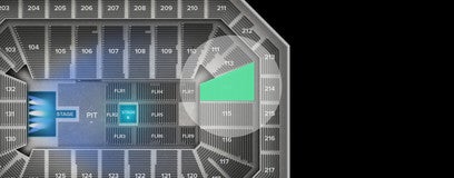 Seat view from Lower