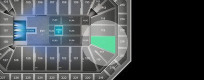 Seat view from Lower