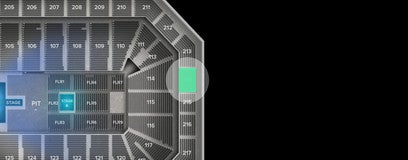 Seat view from Upper