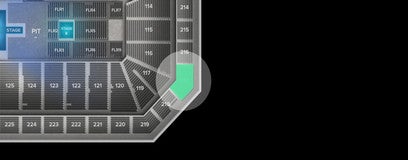 Seat view from Upper