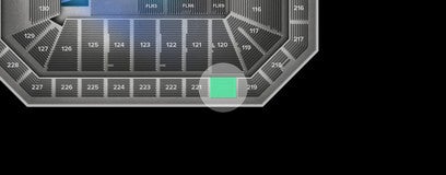 Seat view from Upper