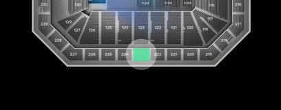 Seat view from Upper