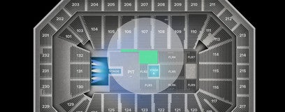 Seat view from Floor