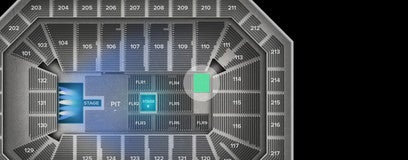 Seat view from Floor