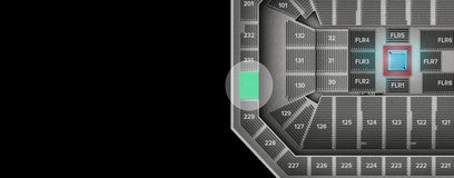 Seat view from Upper