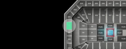 Seat view from Upper