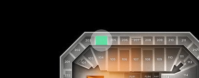 Seat view from Upper