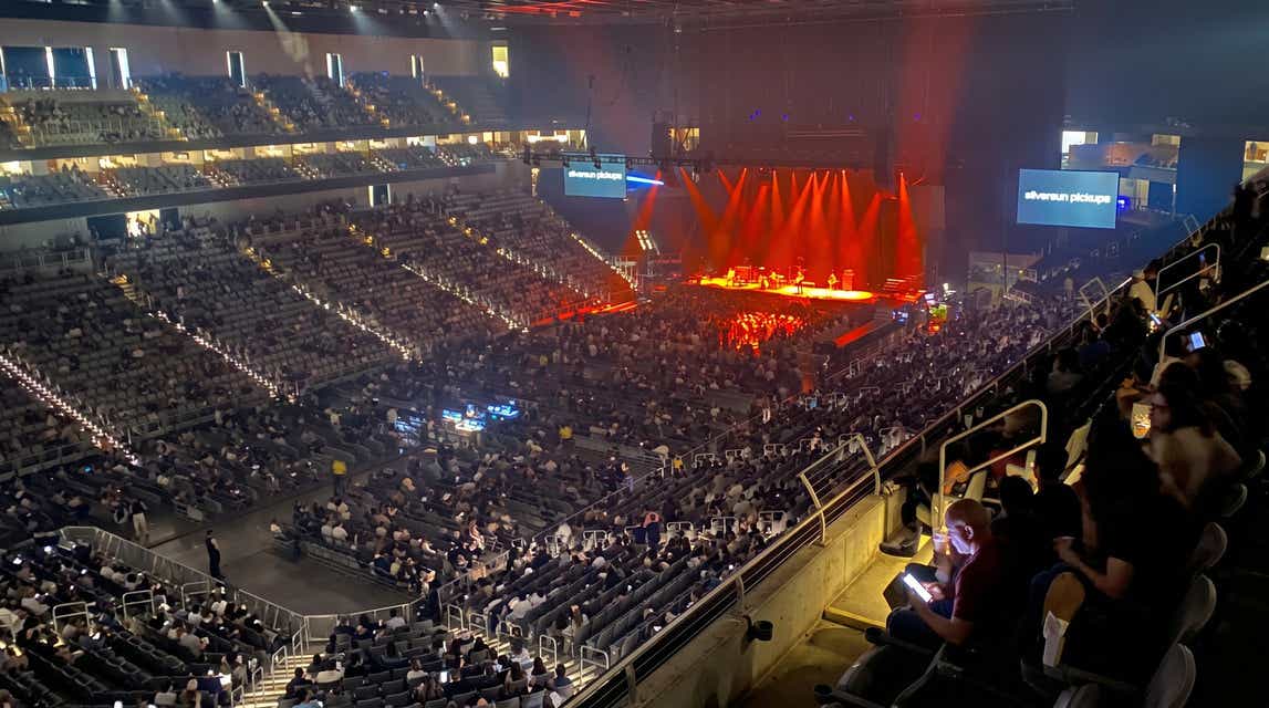 Seat view from Upper