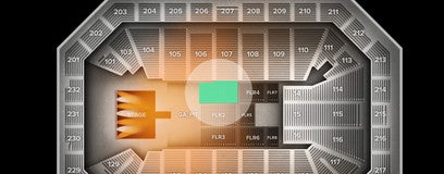Seat view from Floor