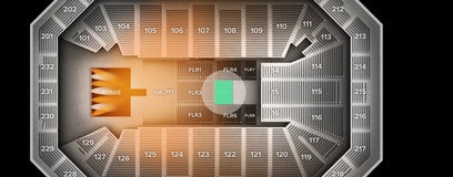Seat view from Floor