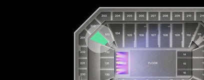 Seat view from Lower