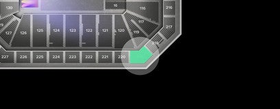 Seat view from Upper