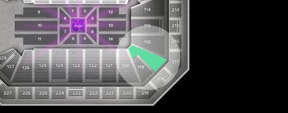 Seat view from Lower