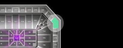 Seat view from Upper