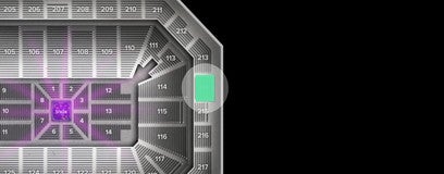 Seat view from Upper