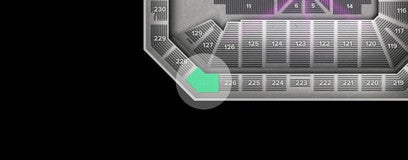 Seat view from Upper