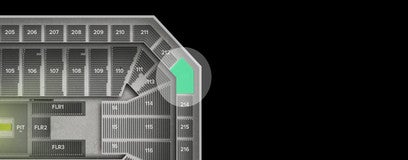 Seat view from Upper