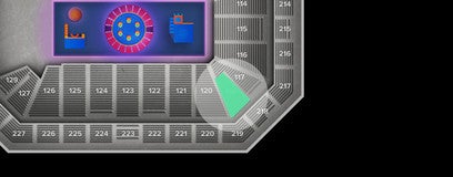 Seat view from Lower