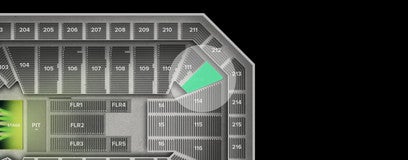 Seat view from Lower