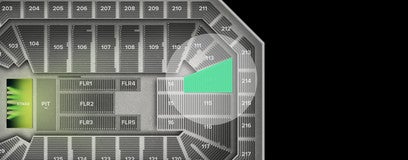 Seat view from Lower