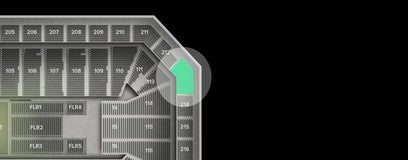 Seat view from Upper