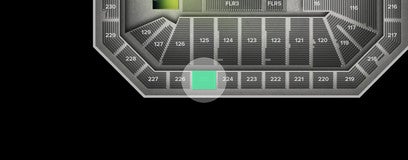 Seat view from Upper