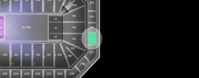 Seat view from Upper