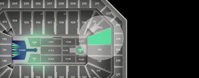 Seat view from Lower