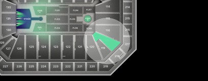 Seat view from Lower