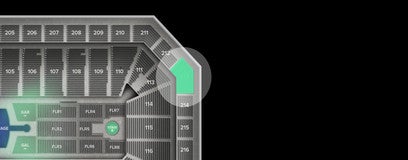 Seat view from Upper