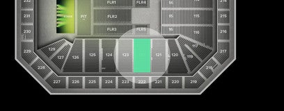 Seat view from Lower