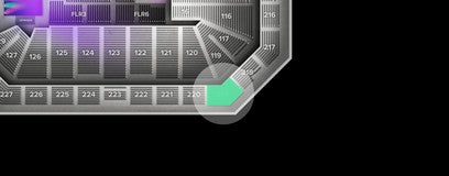 Seat view from Upper