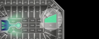 Seat view from Lower