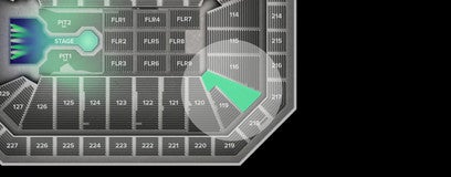 Seat view from Lower
