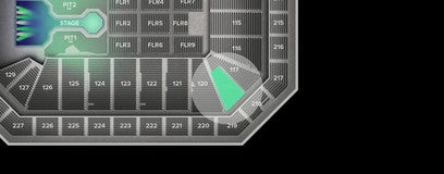Seat view from Lower