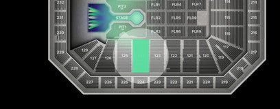 Seat view from Lower