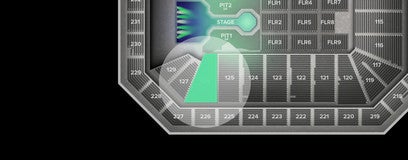 Seat view from Lower