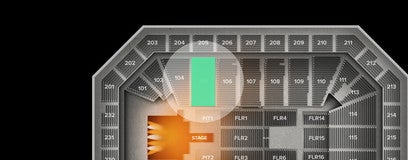 Seat view from Lower