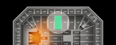 Seat view from Lower