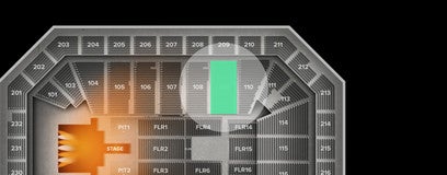 Seat view from Lower