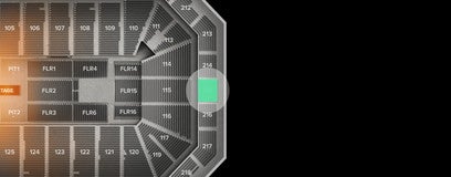 Seat view from Upper