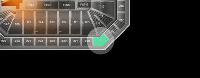 Seat view from Upper