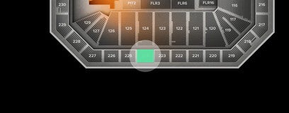 Seat view from Upper