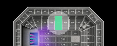 Seat view from Lower