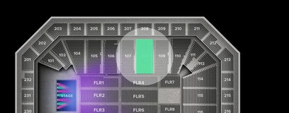 Seat view from Lower