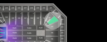 Seat view from Lower