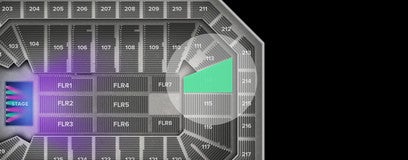 Seat view from Lower