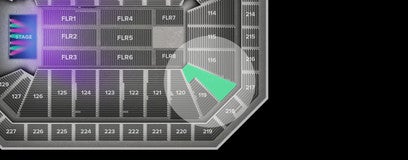 Seat view from Lower