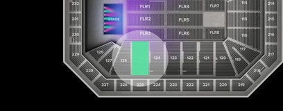 Seat view from Lower
