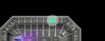 Seat view from Upper